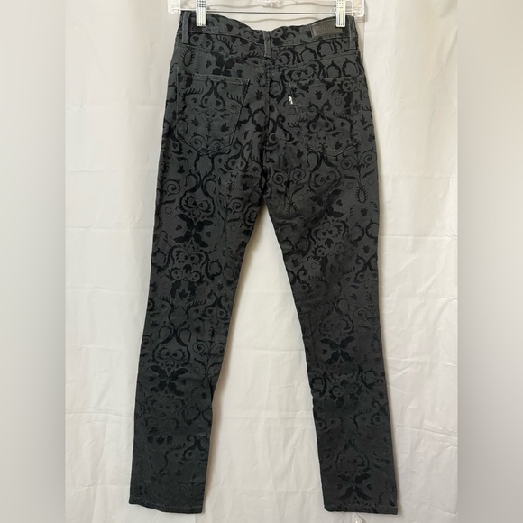 Levi's Women Black Mid Rise Skinny Pants Size 27 - Picture 6 of 10